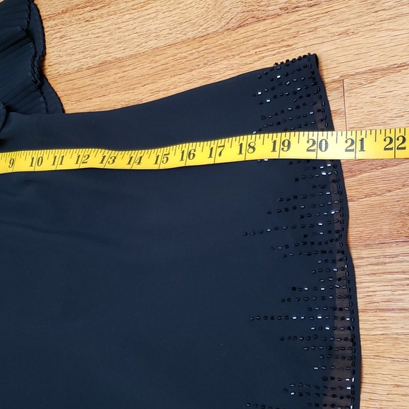 Sandra Darren Evening Wear 2 piece Beaded Skirt Set - Picture 12 of 17